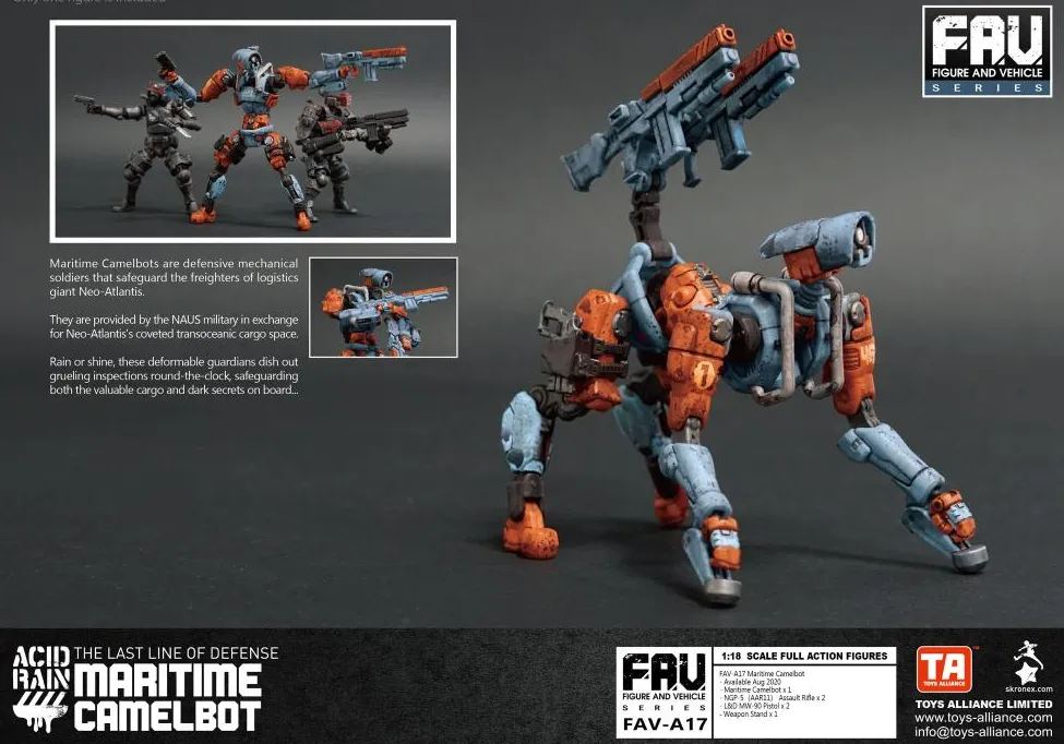 FAV-A17 Maritime Camelbot 1:18 Scale | Acid Rain FAV