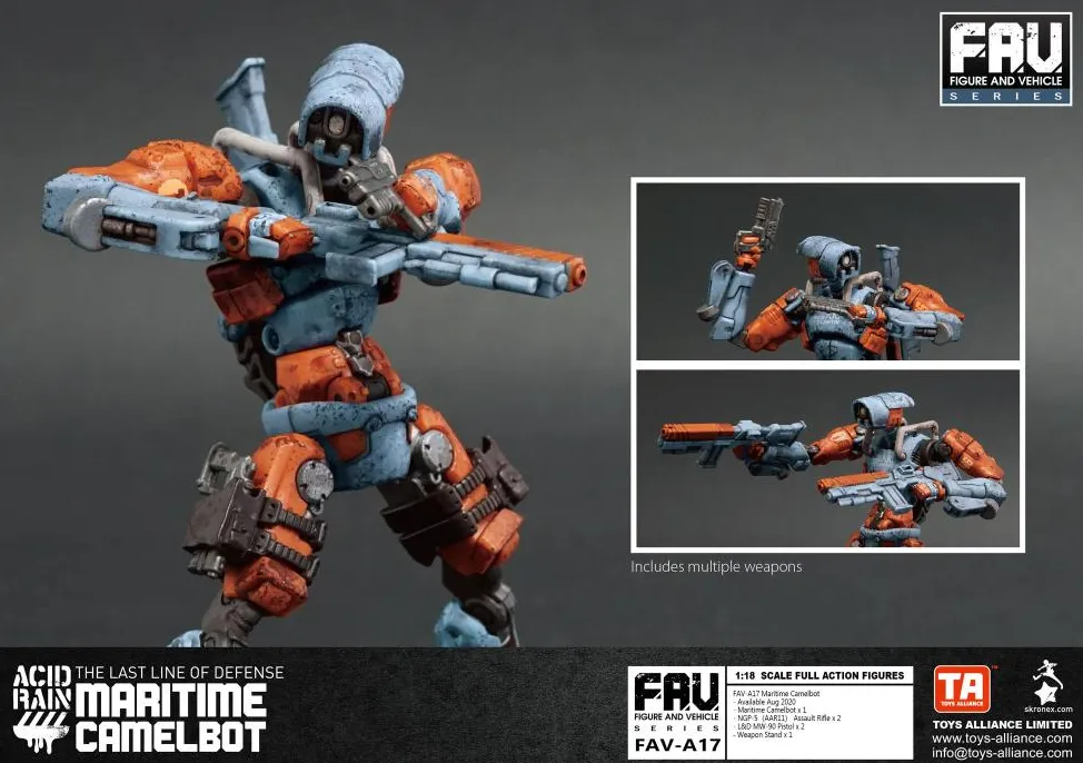 FAV-A17 Maritime Camelbot 1:18 Scale | Acid Rain FAV