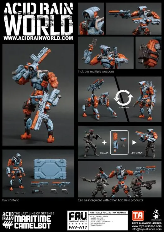 FAV-A17 Maritime Camelbot 1:18 Scale | Acid Rain FAV