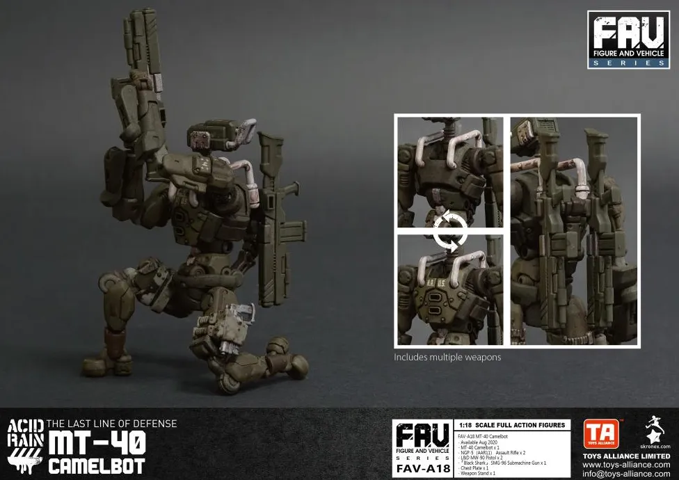 FAV-A18 MT40 Camelbot 1:18 Scale | Acid Rain FAV