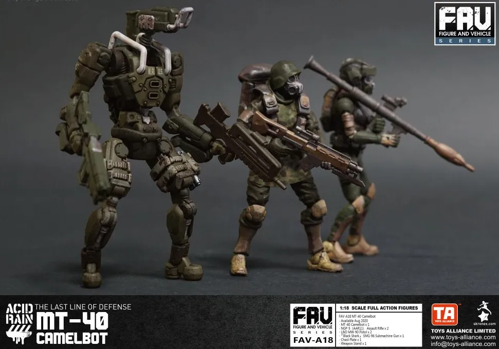 FAV-A18 MT40 Camelbot 1:18 Scale | Acid Rain FAV