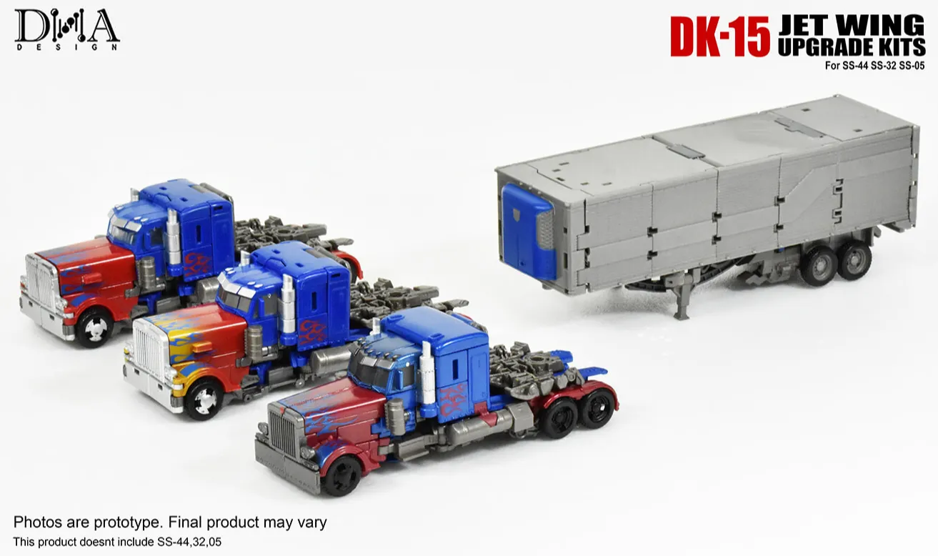 DK-15 Deluxe Version Upgrade Kit for Transformers Studio Series 05 32 44 Optimus Prime | Dna Design | Upgrade Kit