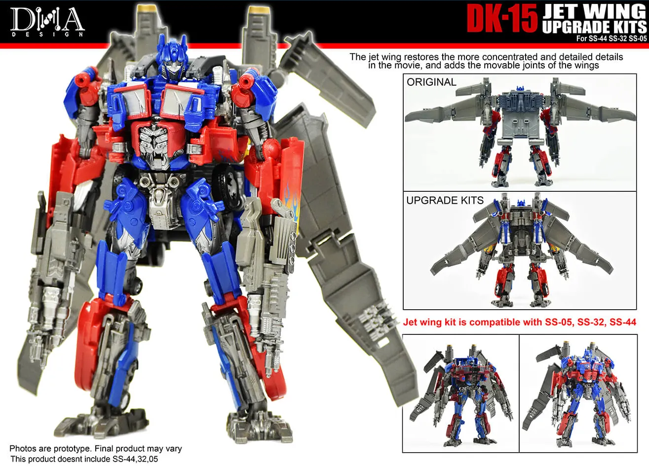DK-15 Deluxe Version Upgrade Kit for Transformers Studio Series 05 32 44 Optimus Prime | Dna Design | Upgrade Kit
