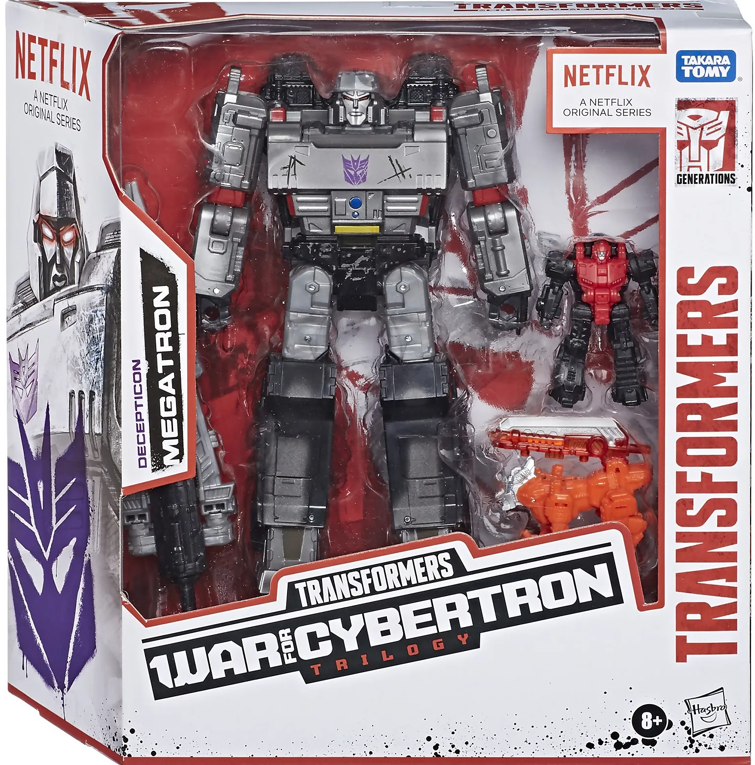 WFC-07 Decepticon Megatron Netflix Edition | Transformers Generations War for Cybertron Trilogy