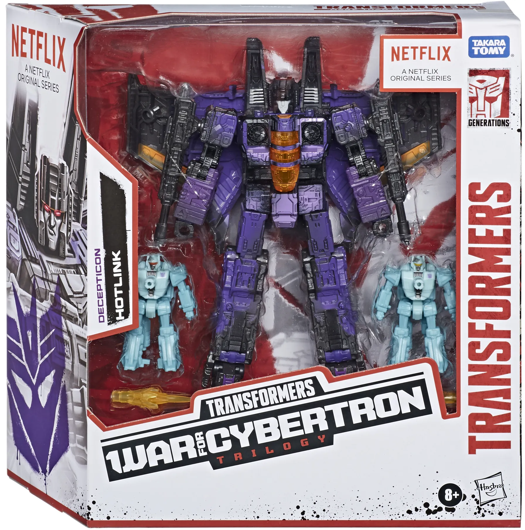 WFC-06 Decepticon Hotlink Netflix Edition | Transformers Generations War for Cybertron Trilogy