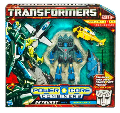 Skyburst with Aerialbots Commander 5-Pack | Transformers Generations Power Core Combiners