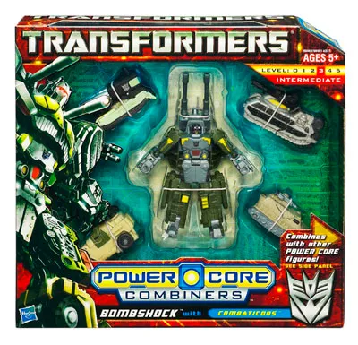 Bombshock with Combaticons Commander 5-Pack | Transformers Generations Power Core Combiners