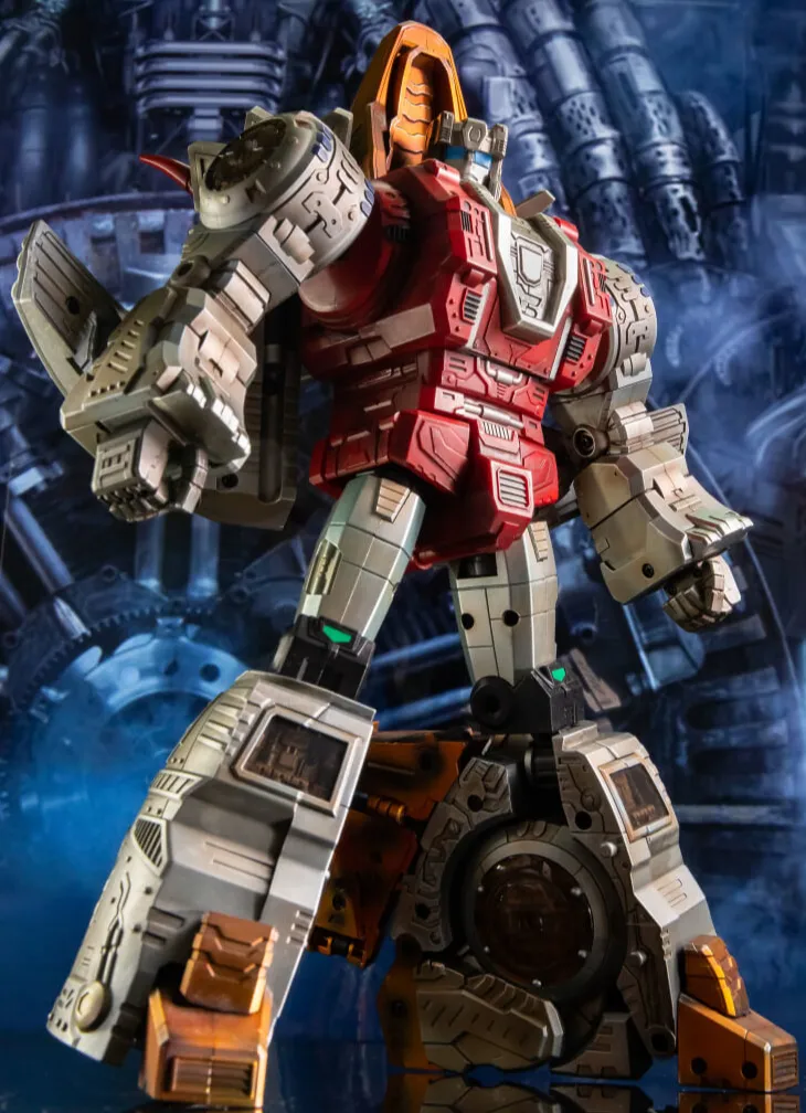 HQ-02X Grassor Metallic Weathered Version | GigaPower Gigasaurs