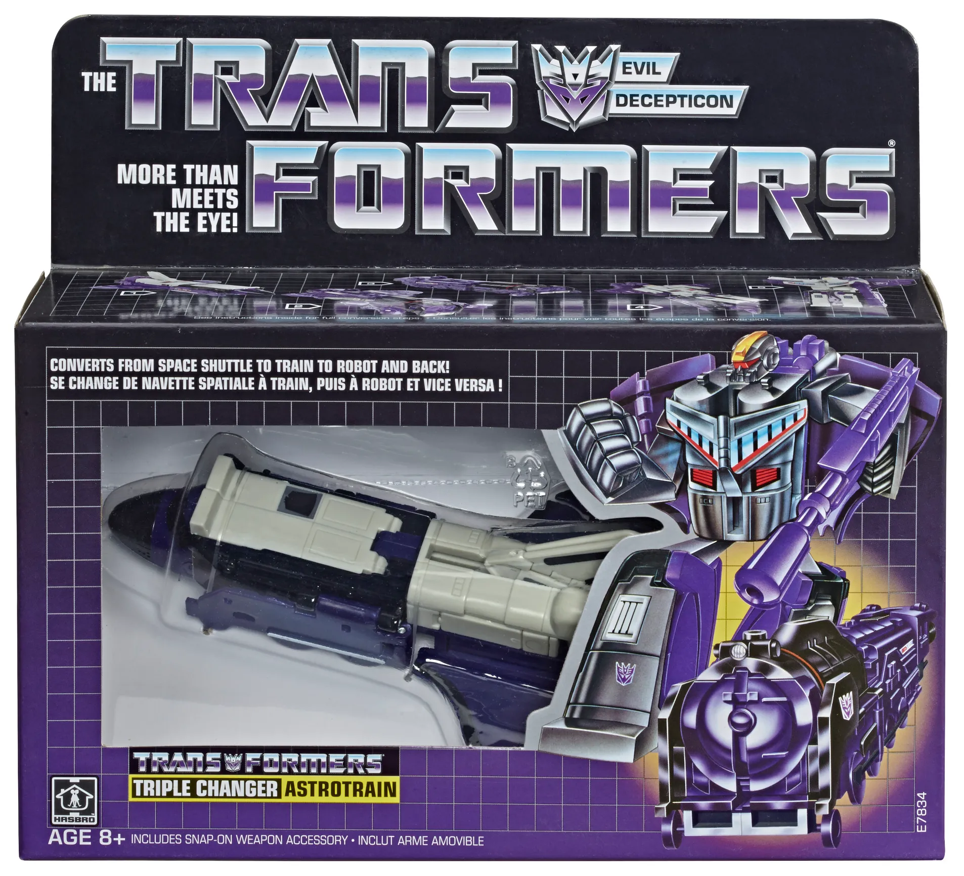 Transformers G1 Astrotrain | Transformers Vintage G1 Reissues