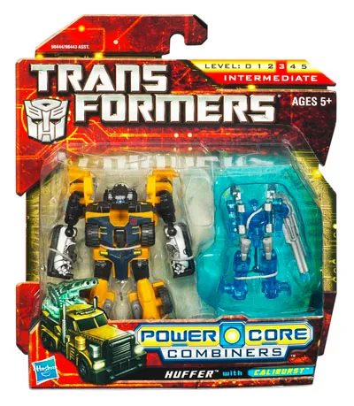 Huffer with Caliburst Commander 2-Pack | Transformers Generations Power Core Combiners
