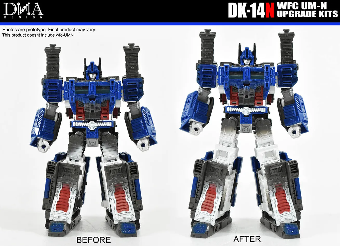 DK-14N Upgrade Kit for Transformers War for Cybertron Siege WFC-08 Ultra Magnus Spoiler Pack Netflix Edition | Dna Design | Upgrade Kit