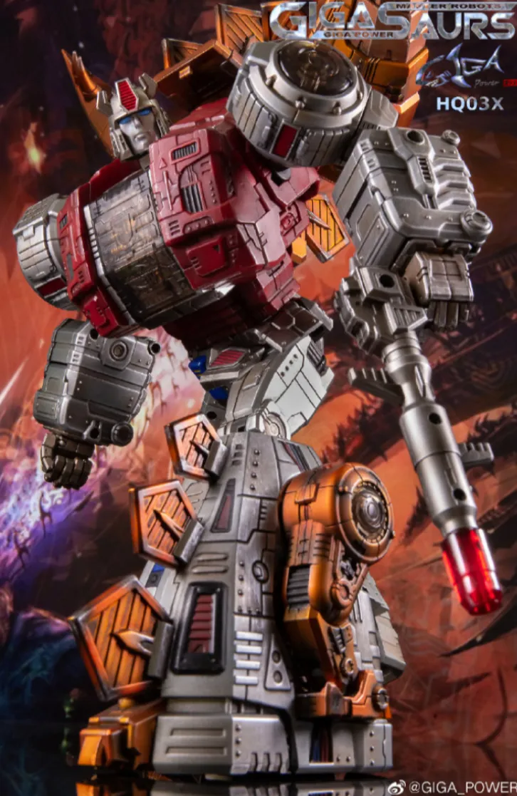 HQ03X Gutter Metallic Weathered Version | GigaPower Gigasaurs