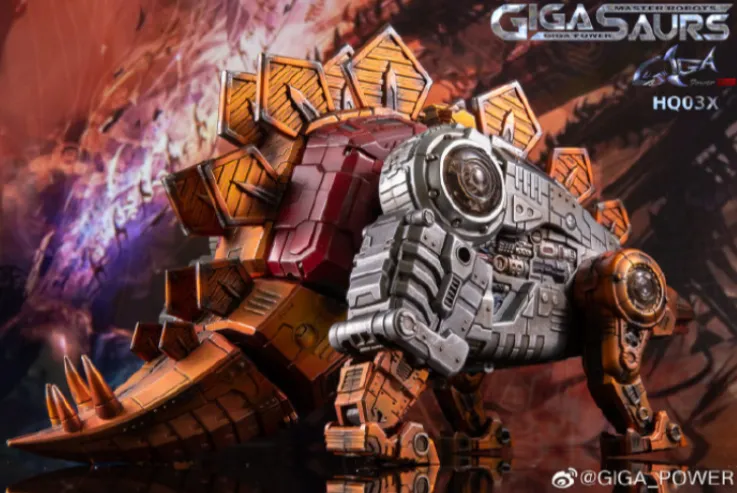 HQ03X Gutter Metallic Weathered Version | GigaPower Gigasaurs