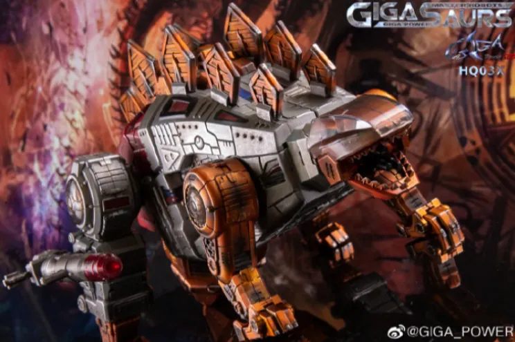 HQ03X Gutter Metallic Weathered Version | GigaPower Gigasaurs