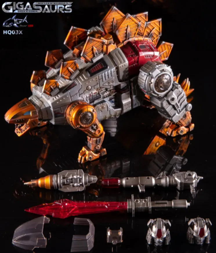 HQ03X Gutter Metallic Weathered Version | GigaPower Gigasaurs