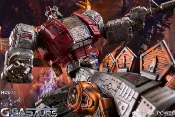 HQ03X Gutter Metallic Weathered Version | GigaPower Gigasaurs