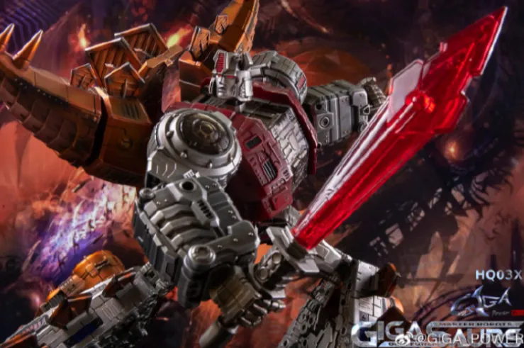 HQ03X Gutter Metallic Weathered Version | GigaPower Gigasaurs