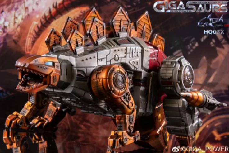 HQ03X Gutter Metallic Weathered Version | GigaPower Gigasaurs