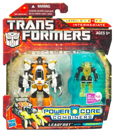 Leadfoot and Pinpoint Commander 2-Pack | Transformers Generations Power Core Combiners