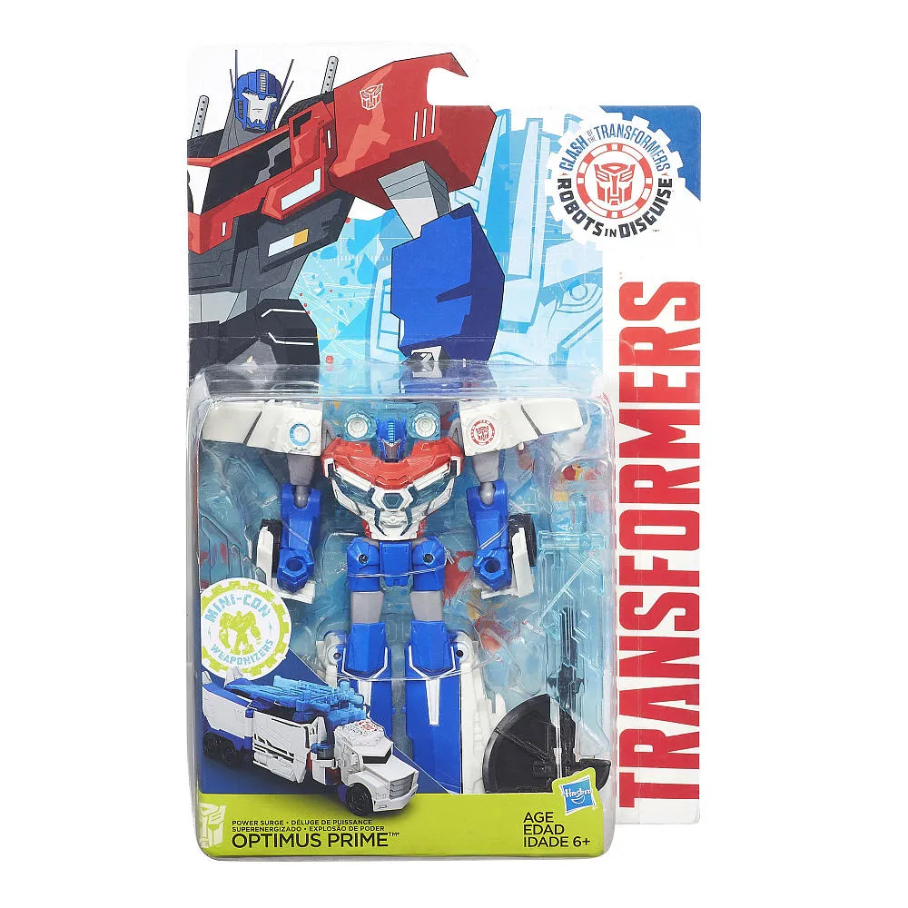Powersurge Optimus Prime Exclusive Warrior Class | Transformers Robots in Disguise RID