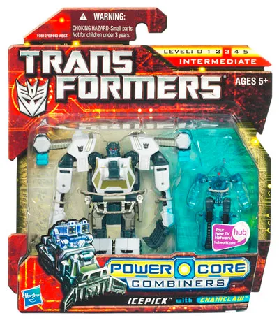 Icepick with Chainclaw Commander 2-Pack | Transformers Generations Power Core Combiners