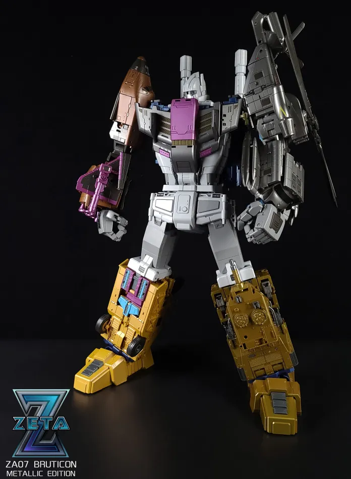 ZA-07 Bruticon Combiner Metallic Edition Set of 5 Figures | Zeta Toys