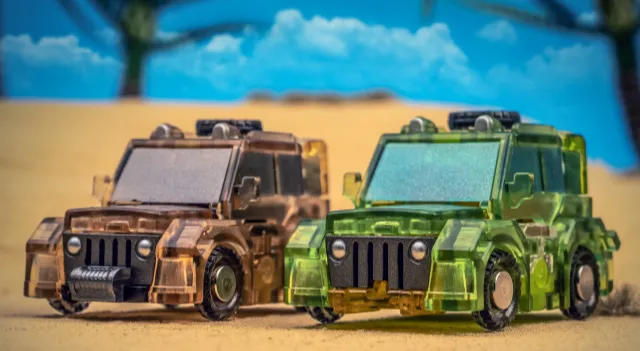 H19T and H20T Translucent Version Set of 2 Figures | Newage the Legendary Heroes