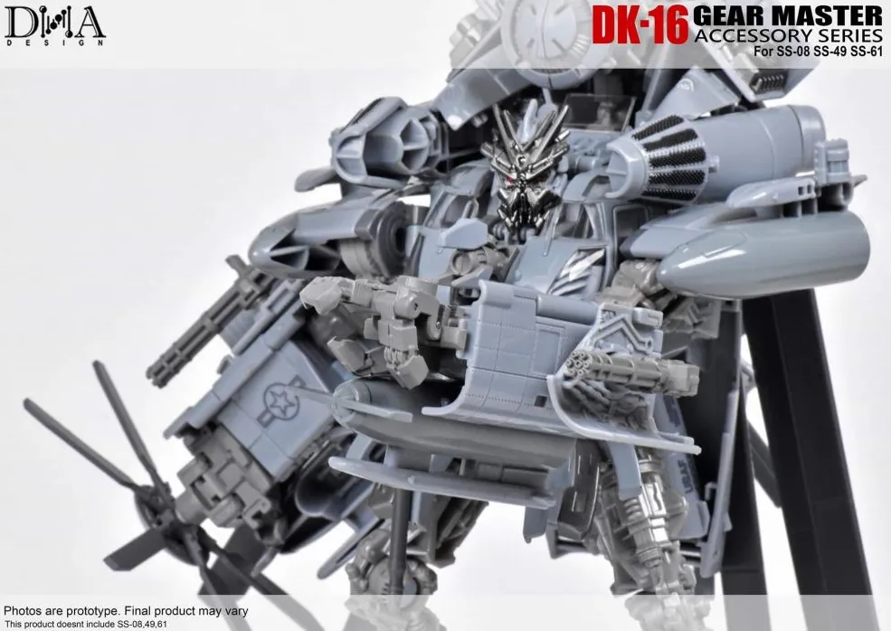 DK-16 Upgrade Kit for Transformers Studio Series 08 Blackout 61 Sentinel Prime 49 Bumblebee | Dna Design | Upgrade Kit
