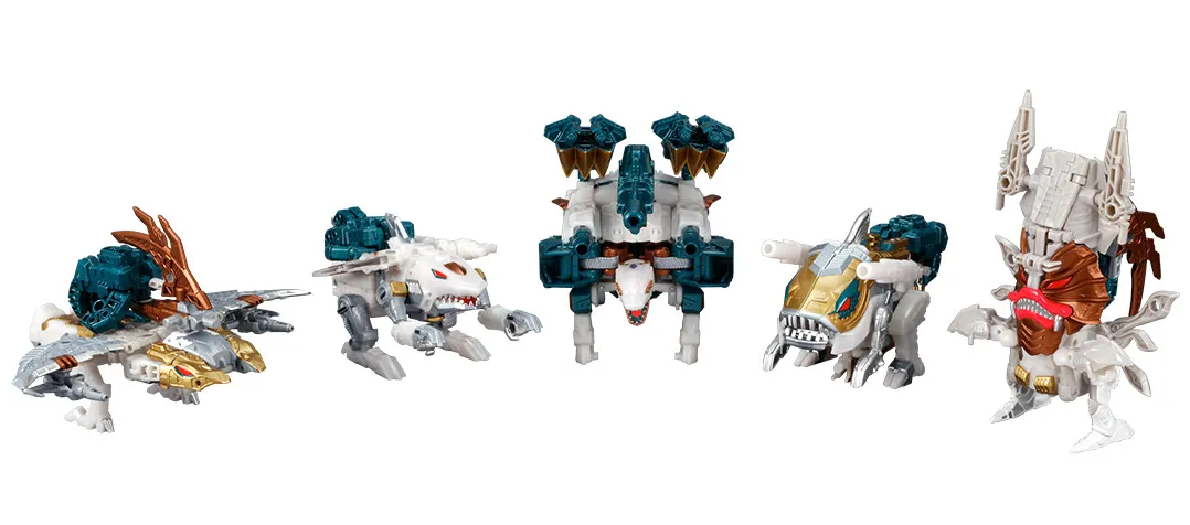 TT-GS10 God Neptune Set of 5 Takara Tomy Mall Exclusive | Transformers Generations Selects War for Cybertron Trilogy