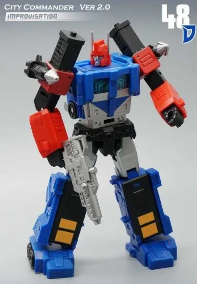 MF-48D City Commander Improvisation | Mech Fans Toys