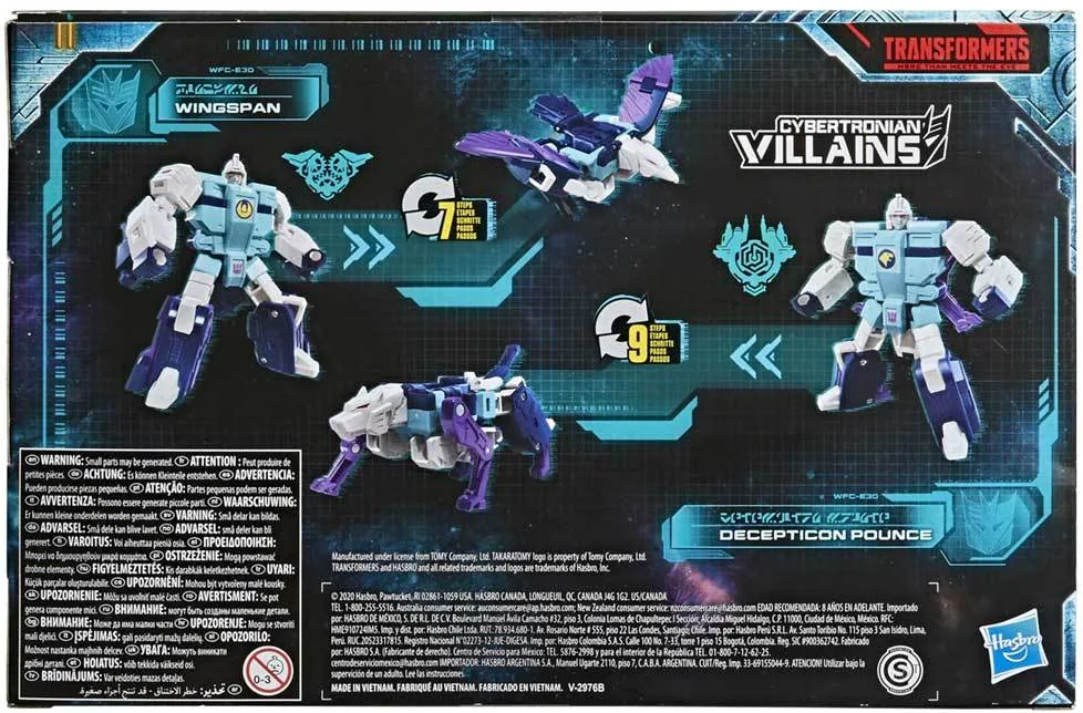 WFC-E30 Decepticon Clones Pounce and Wingspan Set of 2 Legends Class | Transformers Generations War for Cybertron Earthrise Chapter