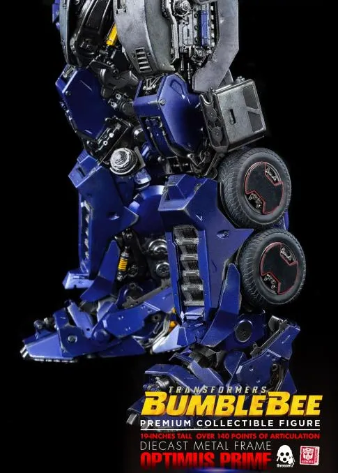 Optimus Prime Collectible Figure Premium Scale Collectible Figure | Transformers: Bumblebee | threezero