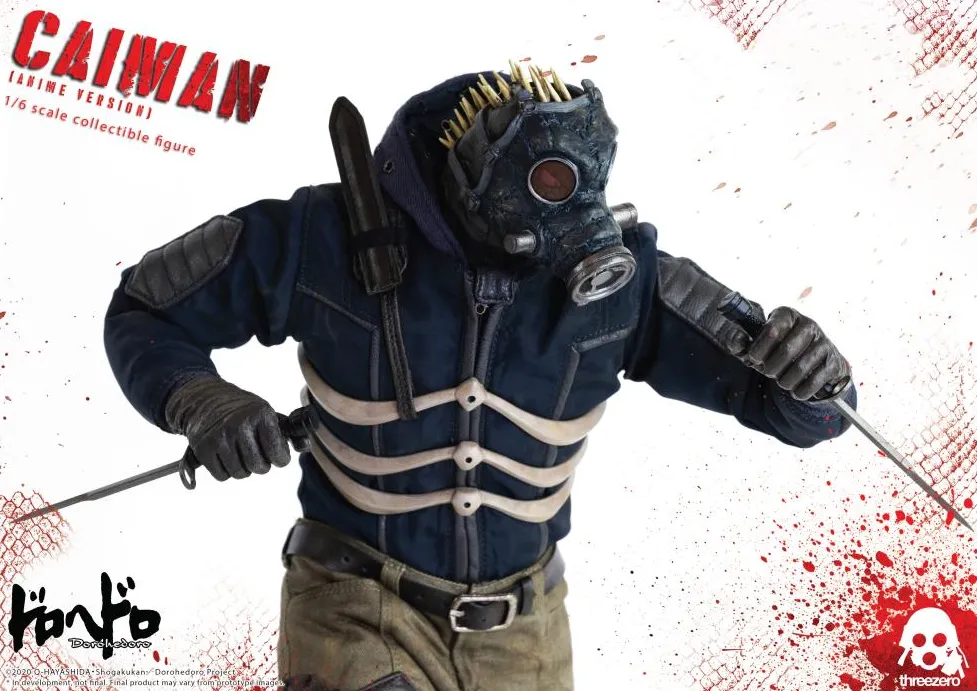 Caiman Anime Version 1:6 Scale Figure | Dorohedoro | Threezero