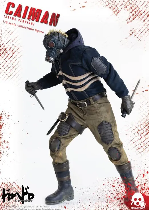 Caiman Anime Version 1:6 Scale Figure | Dorohedoro | Threezero
