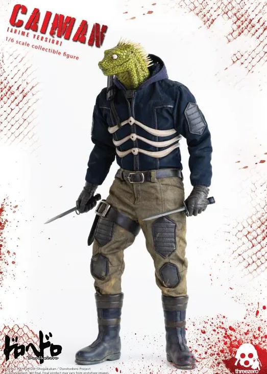 Caiman Anime Version 1:6 Scale Figure | Dorohedoro | Threezero