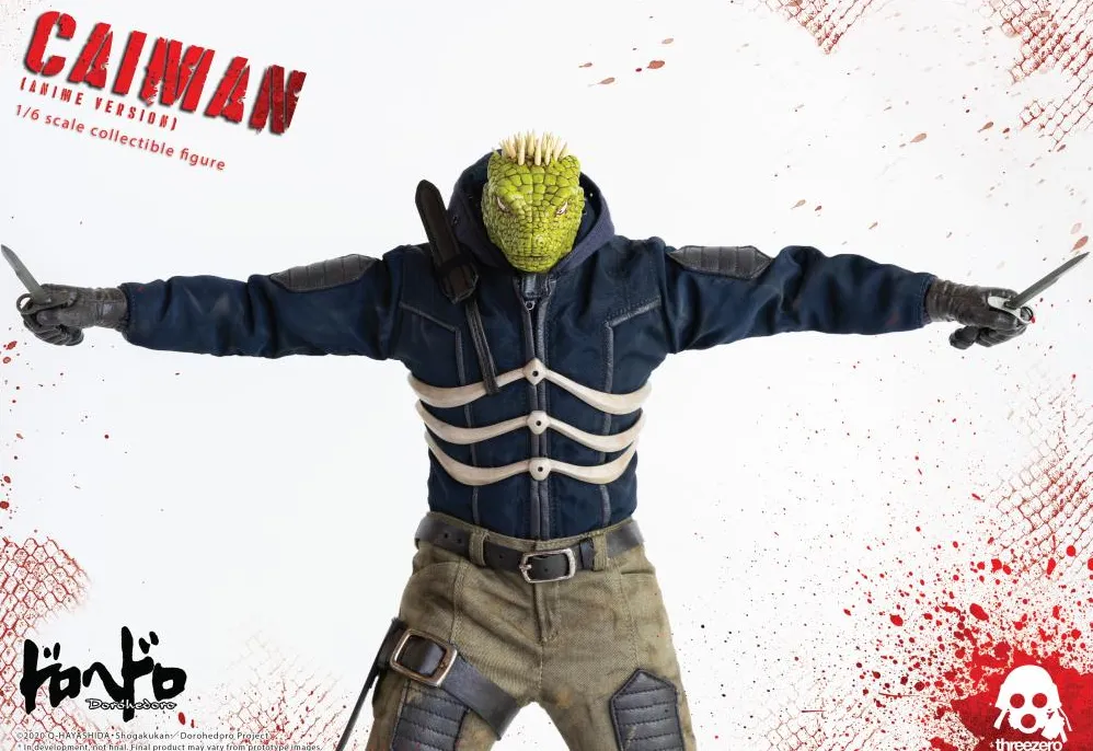 Caiman Anime Version 1:6 Scale Figure | Dorohedoro | Threezero