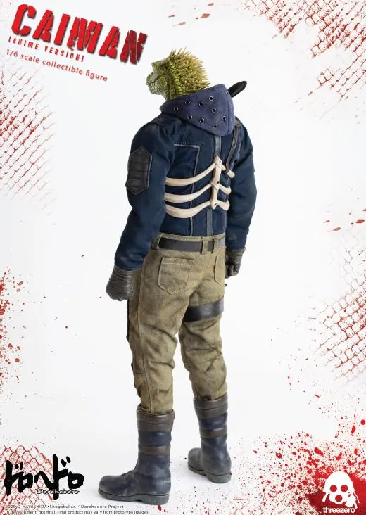 Caiman Anime Version 1:6 Scale Figure | Dorohedoro | Threezero