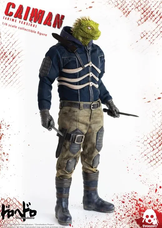 Caiman Anime Version 1:6 Scale Figure | Dorohedoro | Threezero