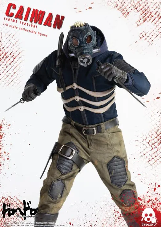 Caiman Anime Version 1:6 Scale Figure | Dorohedoro | Threezero