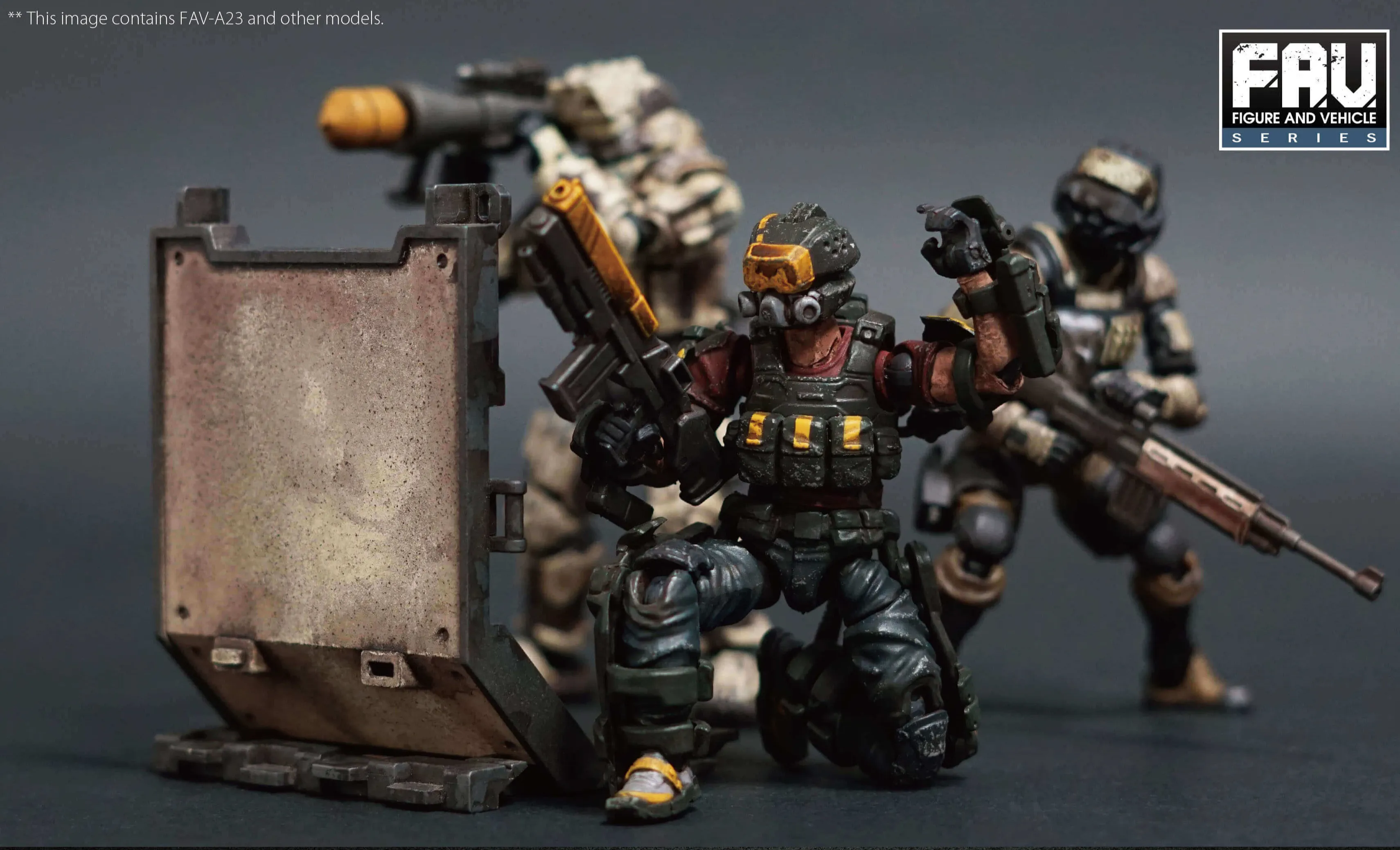 FAV-A23 Civet AEGIS Sentinel 1:18 Scale | Acid Rain FAV