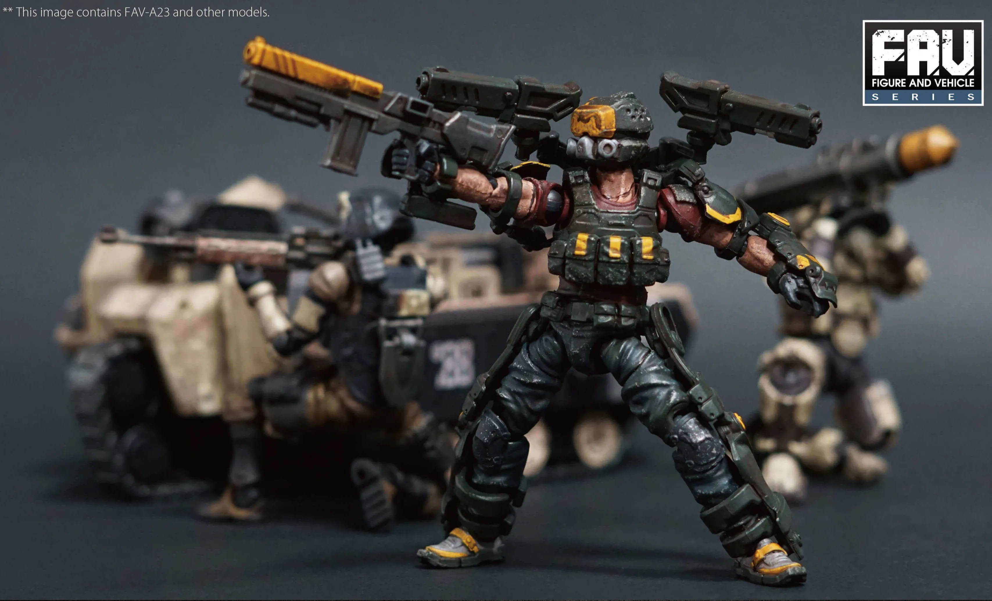 FAV-A23 Civet AEGIS Sentinel 1:18 Scale | Acid Rain FAV