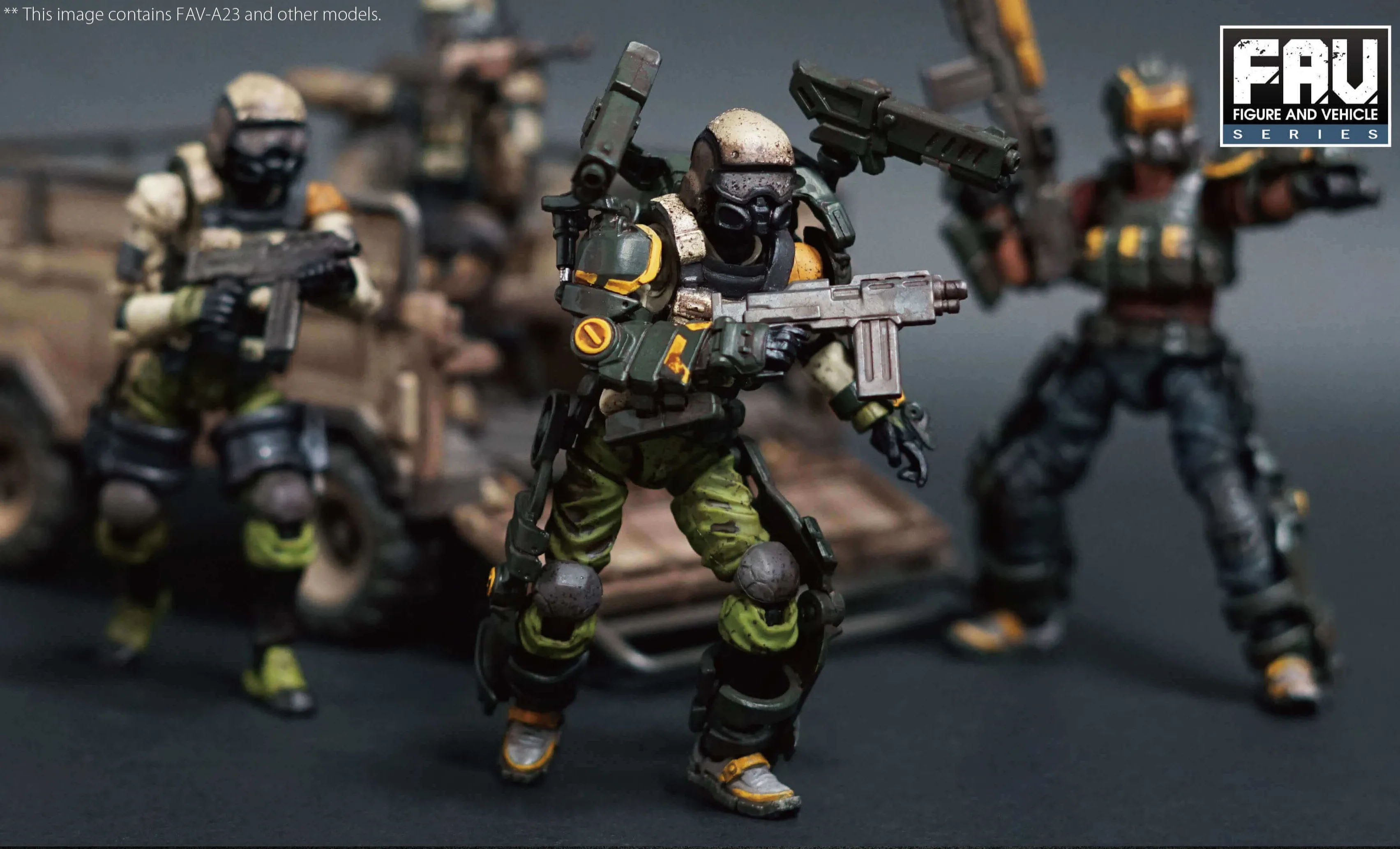 FAV-A23 Civet AEGIS Sentinel 1:18 Scale | Acid Rain FAV