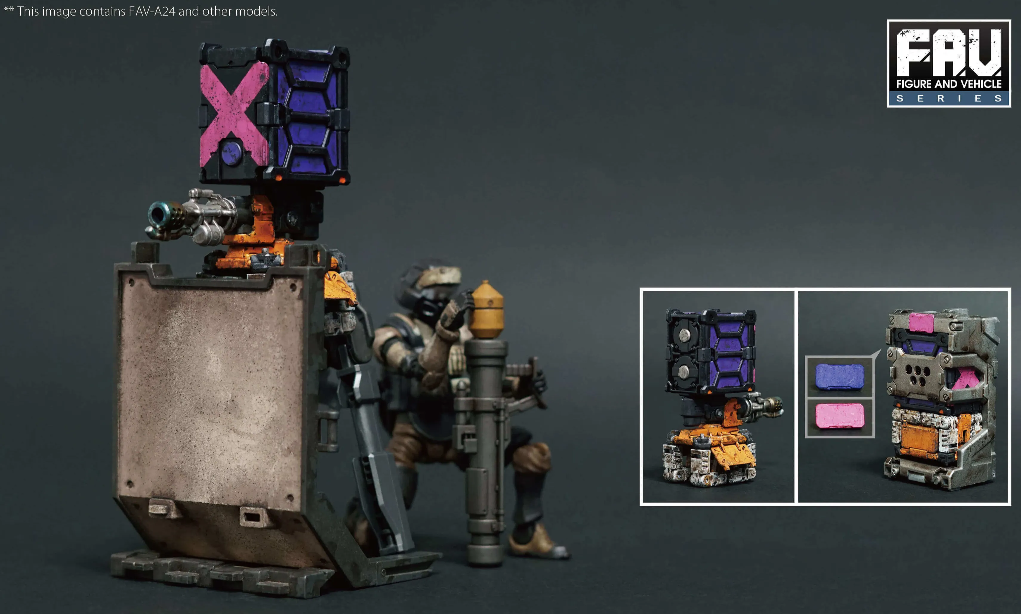 FAV-AP24 OT-55 Spitfire 1:18 Scale | Acid Rain FAV