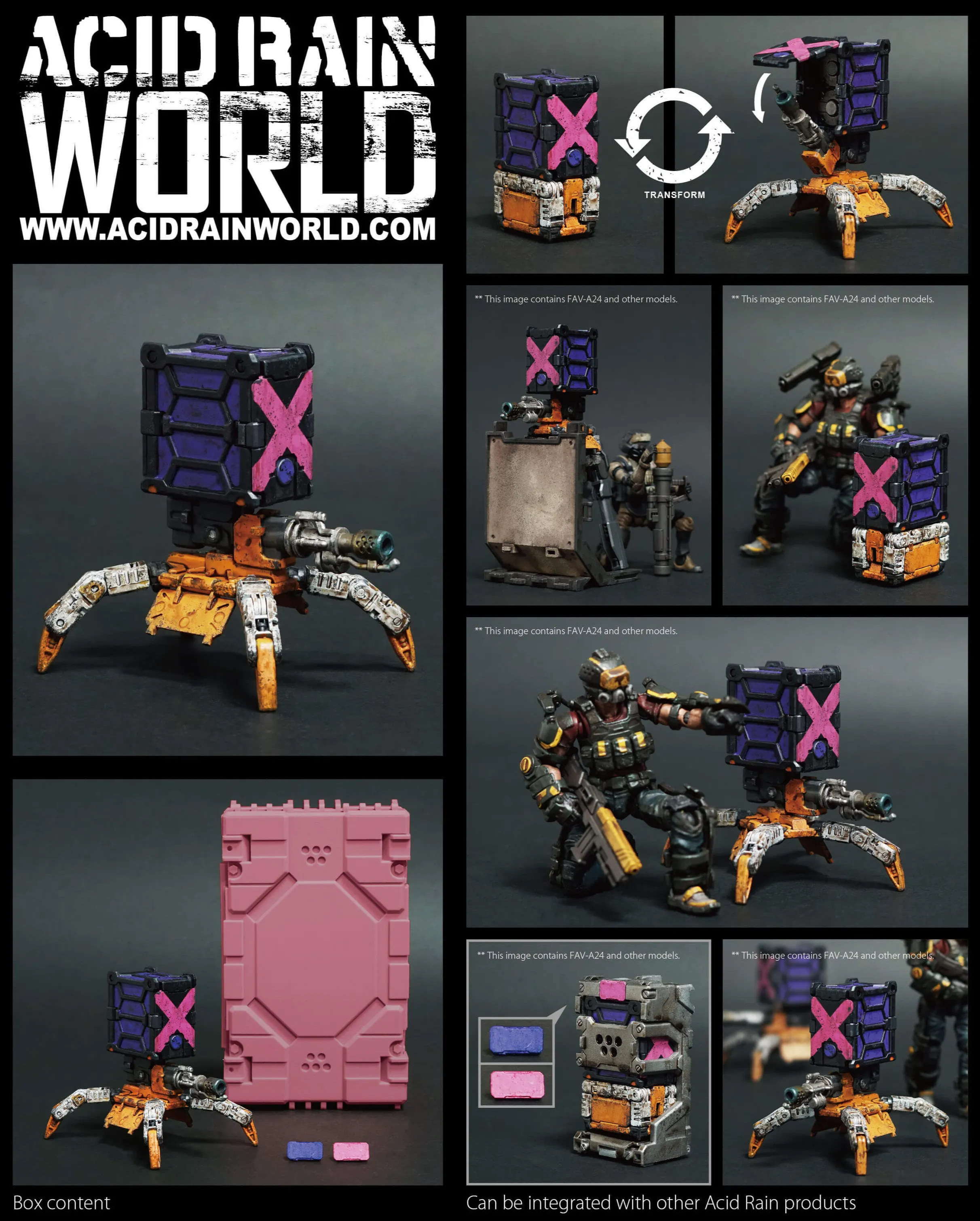 FAV-AP24 OT-55 Spitfire 1:18 Scale | Acid Rain FAV