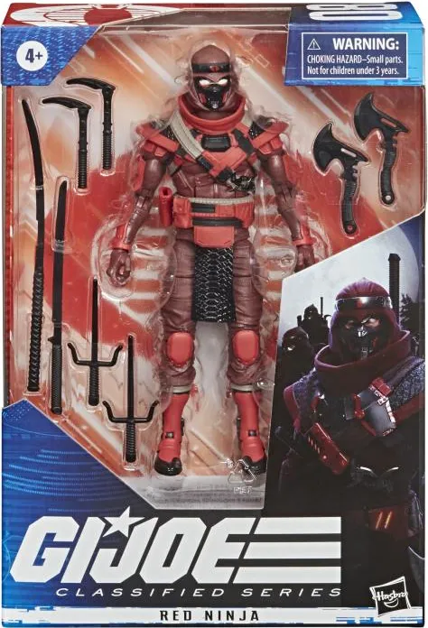 Red Ninja 6-Inch Scale | G.I. Joe Classified Series