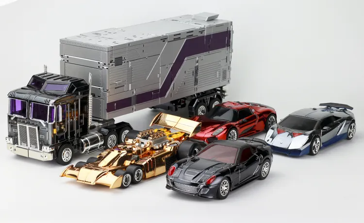Havoc Car Combiner Set of 5 Metallic Version | Transformmission