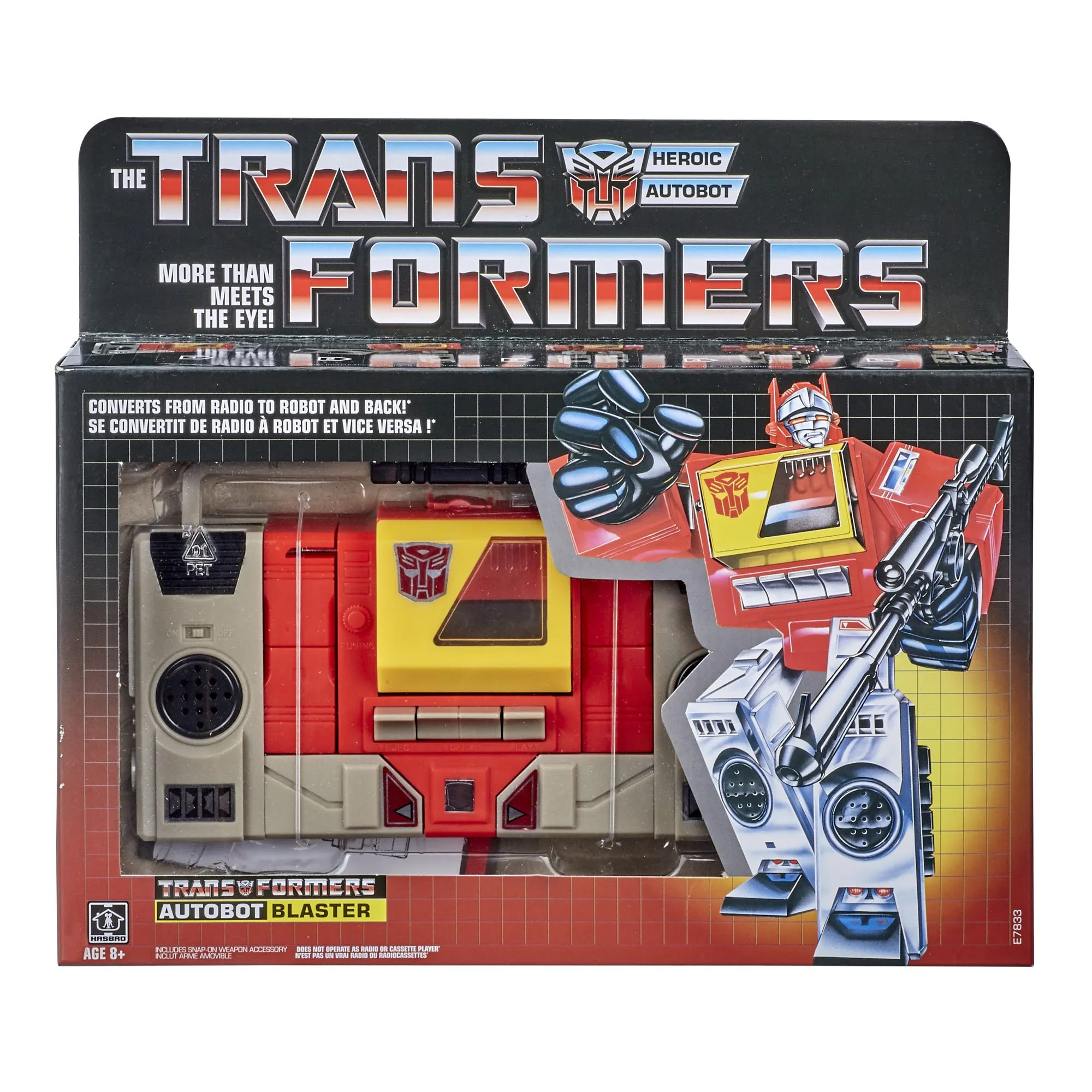 Transformers G1 Autobot Blaster | Transformers Vintage G1 Reissues