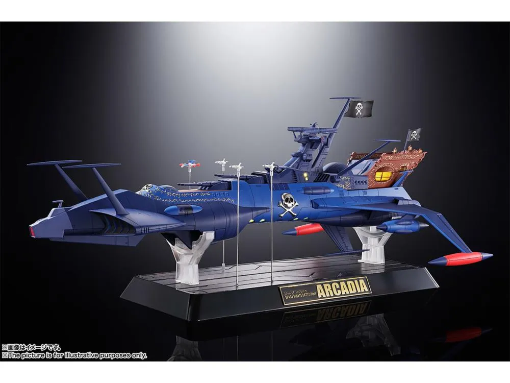 GX-93 Space Pirate Battleship Arcadia Soul of Chogokin | Bandai Tamashii Nations