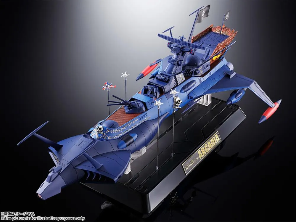 GX-93 Space Pirate Battleship Arcadia Soul of Chogokin | Bandai Tamashii Nations