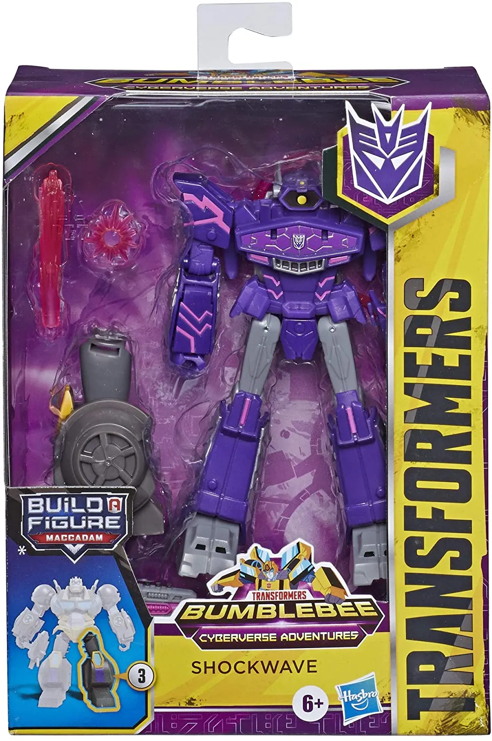 Transformers: Bumblebee Cyberverse Adventures Deluxe Shockwave | Maccadam BAF